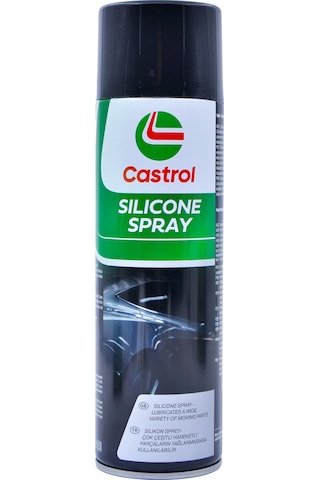 Castrol Silikon Sprey 500 Ml - Trim Aksesuar Amortisör Gıcırtı Önleyici Su İtici Ve Yağlayıcı Bakım Spreyi