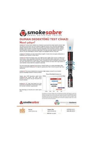 DUMAN DEDEKTÖRÜ TEST SPREYİ EL TİPİ 150 ML
