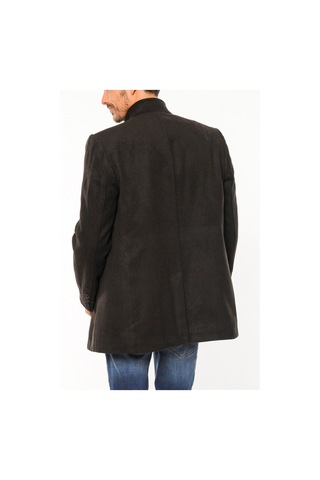 Plt8306 Dewberry Erkek Palto-diagonal Kahve Diagonal Kahve