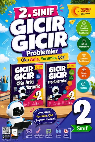 2.sınıf Gıcır Gıcır Oku Anla Yorumla + Problemler