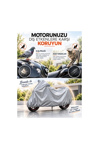 Kawasaki Gpz 1986-1988 Spor Uyumlu Motosiklet Brandası Motor Brandası Motor Örtüsü Motor Çadırı