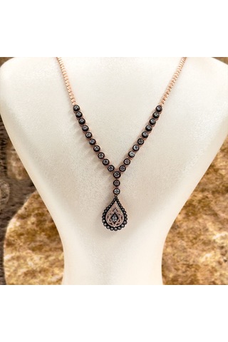 Elmas Montür Rosegold Özel Üretim Gümüş Set Takım - Lvrset16 Rose Gold