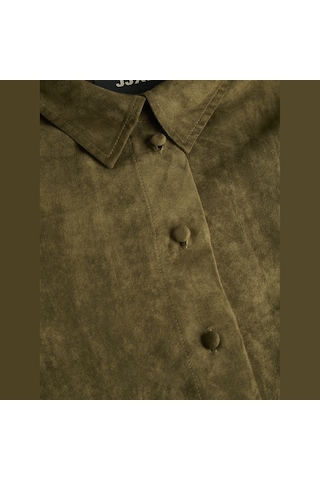Jack & Jones Kadin Regular Fit Uzun Kollu Gömlek - Madelin - 12304008 Beech