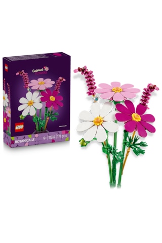 LEGO® Botanicals Kozmos Çiçekleri 11514 - 9 Yaş ve Üzeri Çocuklar için Renkli Çiçekler İçeren Oyuncak Yapım Seti (171 Parça)