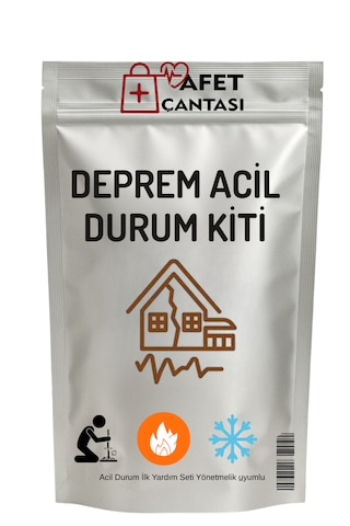 Deprem Acil Durum Kiti 2 Kişilik