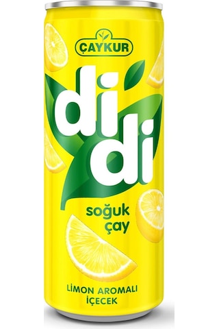 Çaykur Didi Limon Aromalı Soğuk Çay 330 Ml X 24 Adet