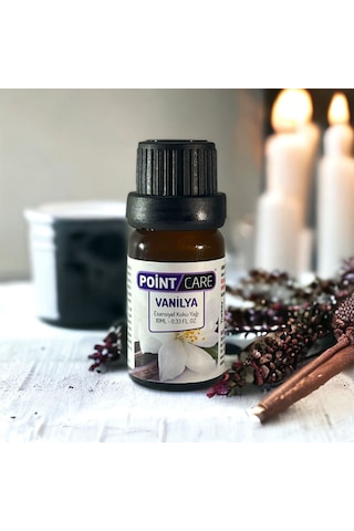 Point Care Vanilya Mum Esansı 10ml , Mum Koku Soya Wax Esansı