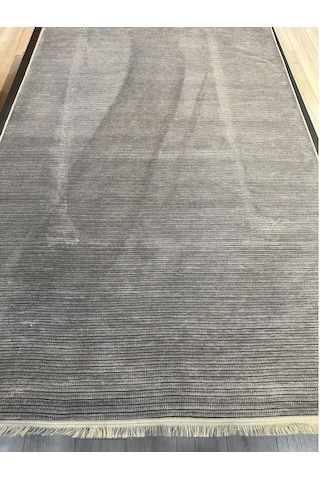 Toprak Halı Düz Renk Kilim Bonita 10513 Gri 160x230 Ölçü Gri