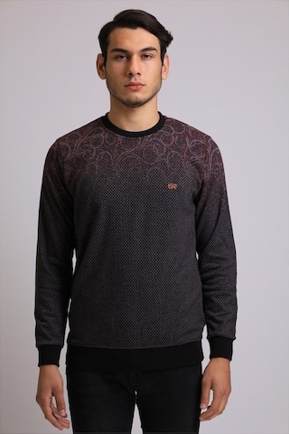 Bearraybon Erkek Triko Kazak Siyah (504886689) Siyah