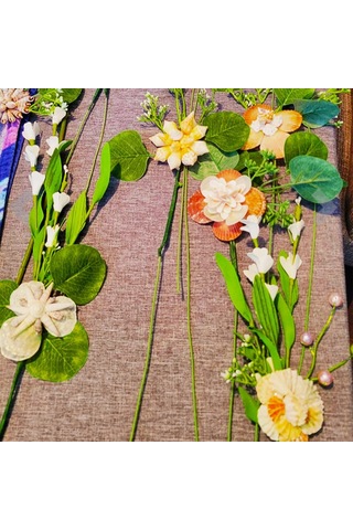 Yeşil Yapay Çiçek Teli, No:18 1.5 Mm - Çiçek Aranjman Yapım Tel