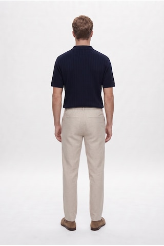 D'S Damat Ds Damat Comfort Fit Bej Keten Karışımlı Chino Pantolon 6hc03ort01350
