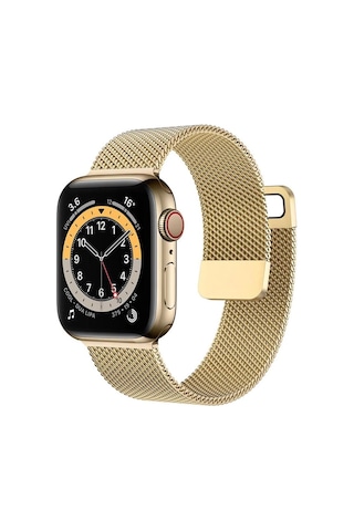 Forzacase Apple Uyumlu  Watch Ultra 3 49mm İle Metal Mıknatıslı Kordon Kayış - Fc157