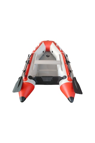 Remixon Rmatb230 230 CM Ahşap Taban Şişme Bot Gri - Kırmızı