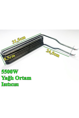Sanayi Fritöz Isıtıcı Rezistans 5500w - Sern R4010 Cr304 230v