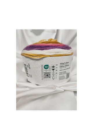 Papatya Cake Ebruli El Örgü İpi 1 Adet 150gr. - Renk: 220