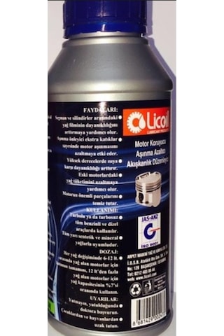 Licoil Motor Koryuyucu & Onarıcı Küçük Boy 400 ML