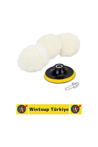 Premium Dayanıklı Araç Derin Temizlik Çizik  Parlatma Oto Bakım Yün Keçe Araba Pasta Cila Set