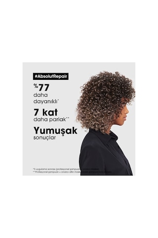 Serie Expert Absolut Repair Yıpranmış Saçlar Için Onarıcı Altın Maske 250ml