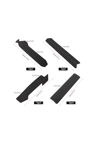 Dofolink Bisiklet Zincir Koruyucu Silikon Fantezi Korumalı Film Dağ Yolu Yolları İçin Uzun Tip