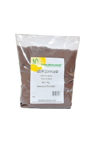 Doğan Baharatçılık Üzüm Çekirdeği Toz 1 KG