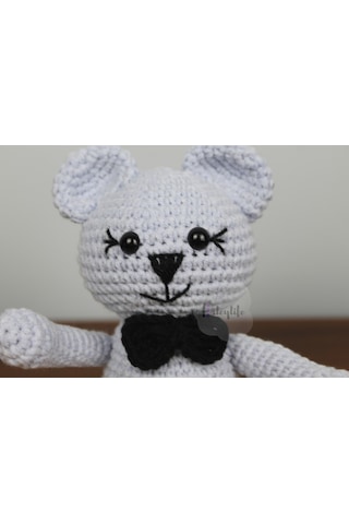 Aleylife Amigurumi Ayıcık Bebek Açık Mavi