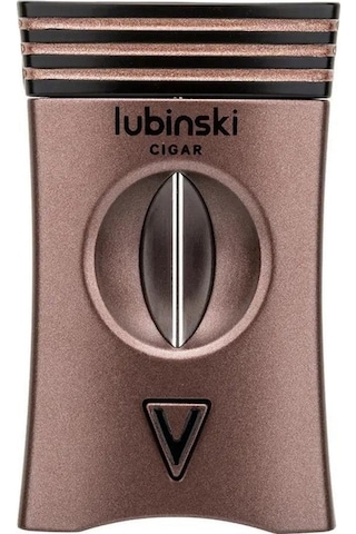 Lubinski Yeni Seri Çakmak Ve Kesici Puro Seti Bronz