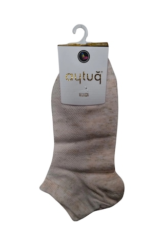 Moda Dua Aytuğ 39204 Kadın Simli Pamuklu Patik Çorap Çok Renkli