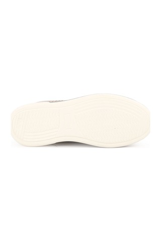 Libero Lz5903 Lazer Kesim Delikli Süet Hafif Eva Taban Kadın Sneaker Kemik