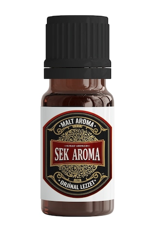 Sek Aroma Red Malt Viski Kiti - Red Malt Viski Aroması 10 ML - 1 L Uyumlu