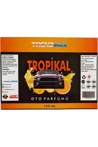 Trendwax Tropikal Esintilioto Parfümü 120ml
