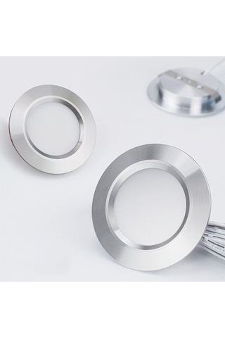 Novahub Ultra İnce Gömme Led Aydınlatma, 3w 300lm, 3 Renk Seçeneği, 70mm Beyaz Led Beyaz