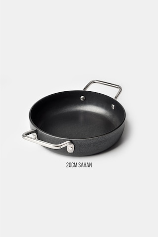 Fin 2 Parça Tava-sahan Set 20 Cm Sahan, 26 Cm Tava, Siyah
