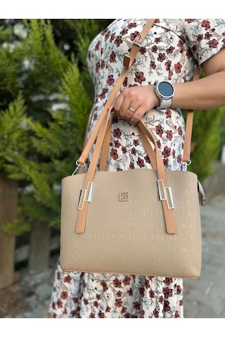 Just Polo Kadın El Ve Omuz Çantası 440113mh Vizon - Kum