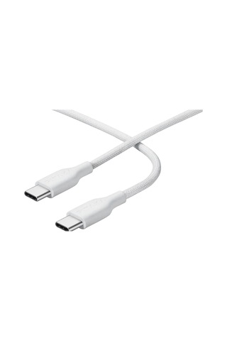 Pitaka Flex Braided Örgülü Tasarımlı Type-c To Type-c Pd Data Ve Şarj Kablosu 60w 1.2m Beyaz