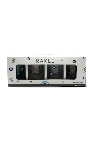 Rakle Good Luck 4'lü Shot Bardağı Seti 34 Cc