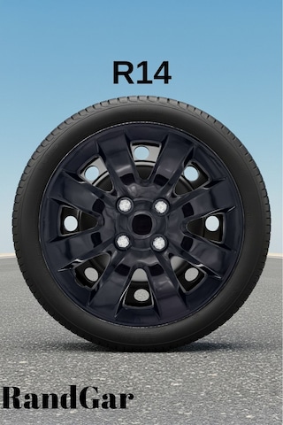 Renault Vel Satis 14 İnç Jant Kapağı 4 Adet Siyah S101 Rand