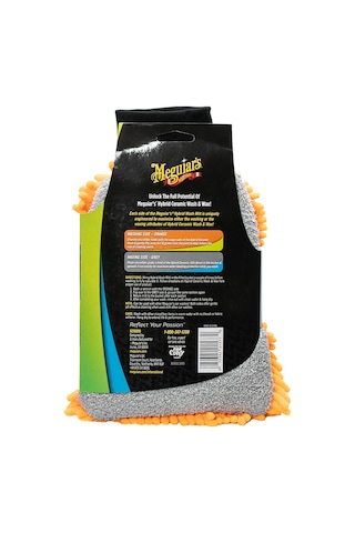 Meguiars Hibrit Seramik Çift Yönlü Yıkama Eldiveni 19 x 3 x 32 CM