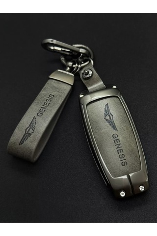 Autoparadise Genesis Akıllı Anahtar Kılıfı. 4 Düğmeli Koyu Gri 250782312