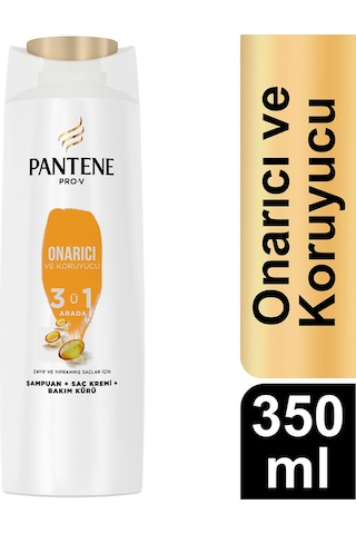 Pantene Onarıcı ve Koruyucu 3'ü 1 Arada Şampuan 350 ML