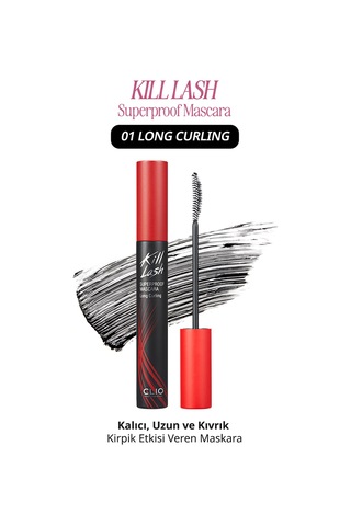 Clio Kill Lash Superproof Mascara 01 Long Curling
