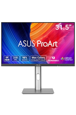 Asus Proart Pa32qcv 31.5 İnç 60hz 5ms 6k Uhd Adaptive Sync Ips Pivot Monitör