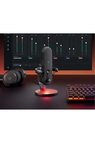 SteelSeries Alias USB-C Condenser Gaming Mikrofon