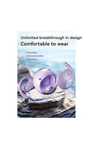 Singree Kablosuz Kulaklık Açık Askılı Tws Bluetooth 5.4 - 20 Saat Dayanıklı, 3d Holografik Ses