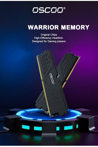 Oscoo Black Warrior E500 32GB 5600MHZ CL46 Ddr5 1.1V Ram