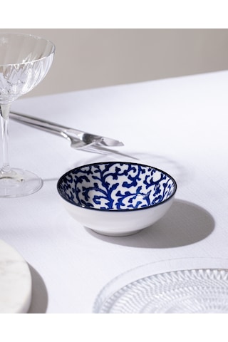 Reve Bleu Reneta Kase - Mavi/beyaz - 12 Cm 8684427225448 Çok Renkli