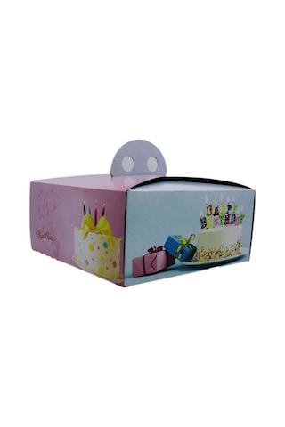 Yaş Pasta Kutusu 2 Numara 100'Lü.