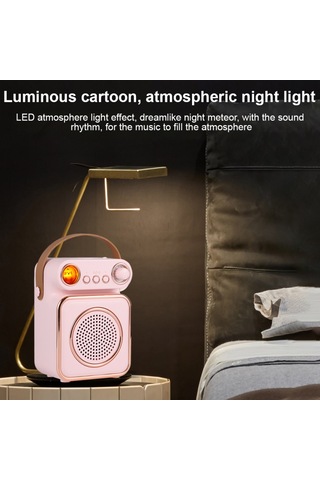 Skycıty Kablosuz Bluetooth Hoparlör, Çift Mikrofonlu