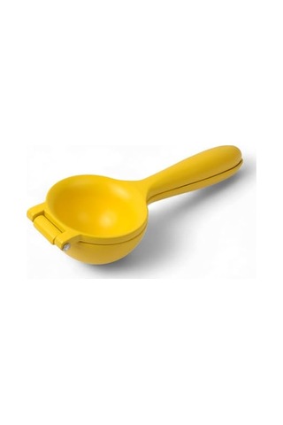 Paslanmaz Çelik Statik Boyalı Limon Ve Narenciye Sıkacağı Ergonomik Ve Dayanıklı 24cm Sarı Çok Renkli