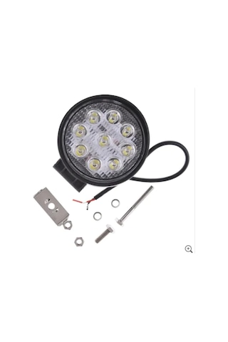4 Adet 9 Led Off Road Sis Farı Sis Lambası Gemi Tekne Yat Farı