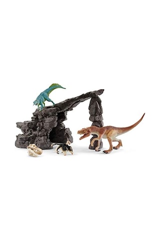 Dinozor Temalı Mağara Oyun Seti